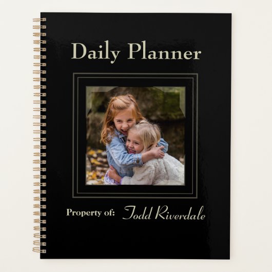 HAMbyWG - Foto Daily Planner - Jegliche Farbe Planer (Vorderseite)