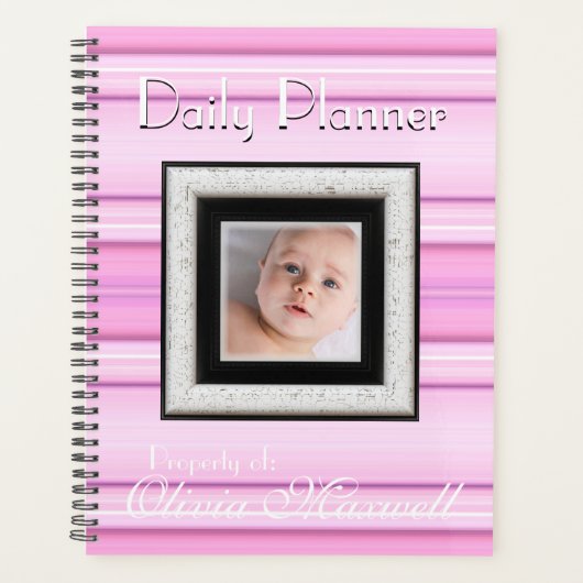 HAMbyWG - Foto Daily Planner - Pink Planer (Vorderseite)