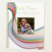 HAMbyWG - Foto Daily Planner - Rainbow Scroll Planer (Vorderseite)