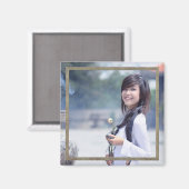 HAMbyWG - Foto Magnet mit Silbergrenze (Vorderseite/Rückseite)