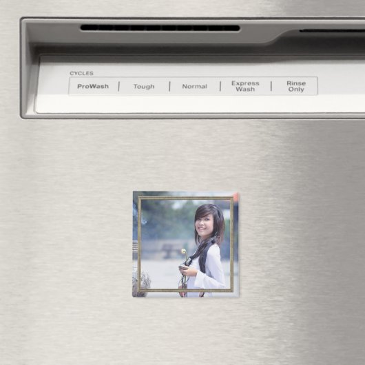 HAMbyWG - Foto Magnet mit Silbergrenze (In Situ (Geschirrspüler))