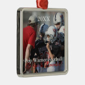 HAMbyWG - Foto Ornament in Silver Aus Metall (Rechts)