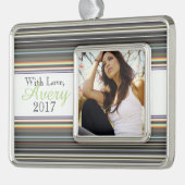 HAMbyWG - Foto Rahmen-Ornament Silber (Links)