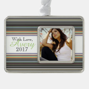 HAMbyWG - Foto Rahmen-Ornament Silber