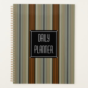 HAMbyWG - Foto Tagesplaner - Elfenbein Deco Streif Planer