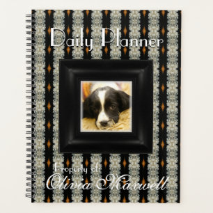 HAMbyWG - Foto Tagesplaner - Onyx und Elfenbein Planer