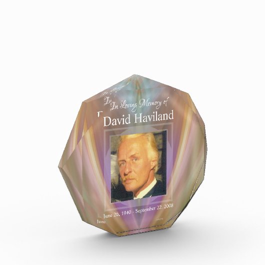 HAMbyWG-Gedenkblock Akryllisches Foto (Links)