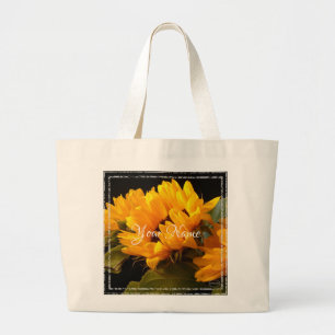 HAMbyWG - Gelbe Sonnenblumen Jumbo Stoffbeutel