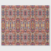 HAMbyWG - Geschenkwrap - marokkanischer Indianerve Geschenkpapier (Flach)