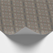 HAMbyWG - Geschenkwrap - Vintages Diamantmuster Geschenkpapier (Ecke)