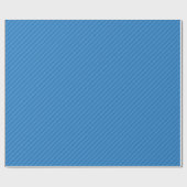 HAMbyWG - Gift Wrap - Blue Blue Stripe Geschenkpapier (Flach)