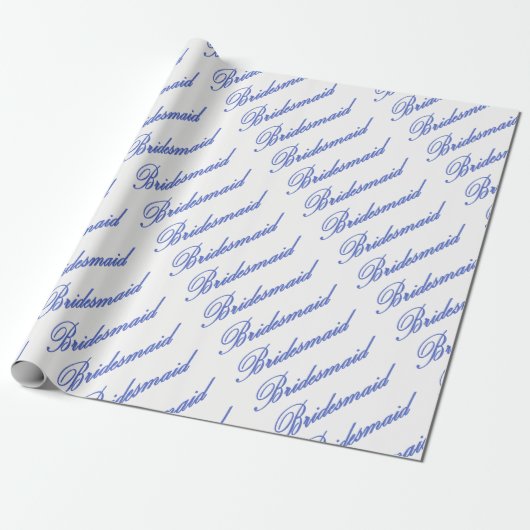 HAMbyWG - Gift Wrap - Bridesmaid Geschenkpapier (Ungerollt)