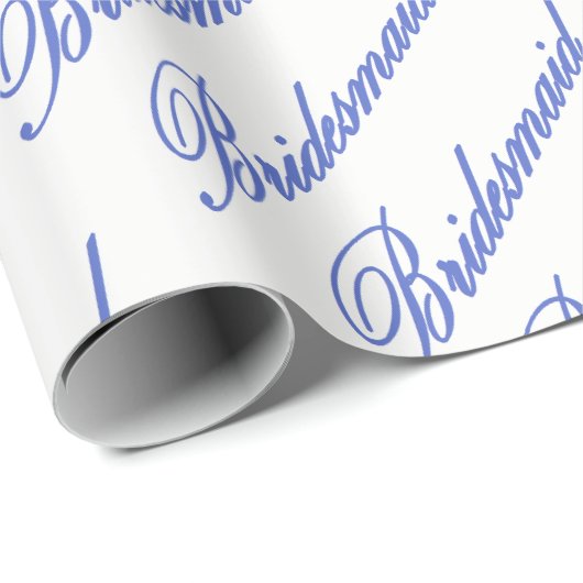 HAMbyWG - Gift Wrap - Bridesmaid Geschenkpapier (Rolleneckpunkt)