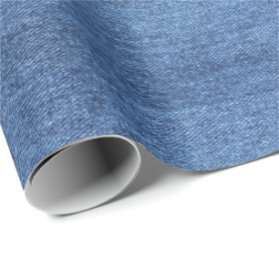 HAMbyWG - Gift Wrap - Denim look Geschenkpapier