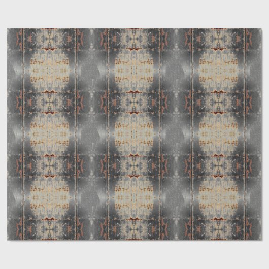 HAMbyWG - Gift Wrap - Distressed Black Geschenkpapier (Flach)