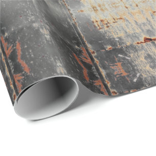 HAMbyWG - Gift Wrap - Distressed Black Geschenkpapier