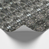 HAMbyWG - Gift Wrap - Glittering Diamonds Geschenkpapier (Ecke)