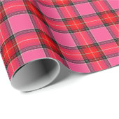 HAMbyWG - Gift Wrap - Rosa Kariert Geschenkpapier (Rolleneckpunkt)