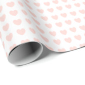 HAMbyWG - Gift Wrap - Tiny Peachy Pink Hearts Geschenkpapier (Rolleneckpunkt)