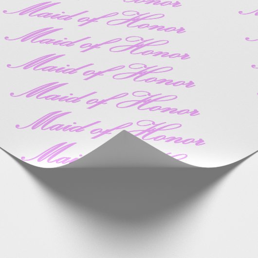 HAMbyWG - Gift Wrap - Trauzeugin Geschenkpapier (Ecke)