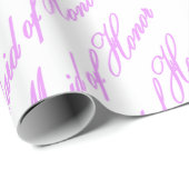 HAMbyWG - Gift Wrap - Trauzeugin Geschenkpapier (Rolleneckpunkt)