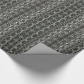 HAMbyWG - Gift Wrap - Verziertes Design w Diamonds Geschenkpapier (Ecke)