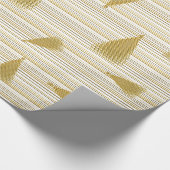 HAMbyWG - Gift Wrap - Weihnachtsbäume Geschenkpapier (Ecke)