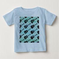 HAMbyWG - Gitarren-T-Shirt mit deinem Namen