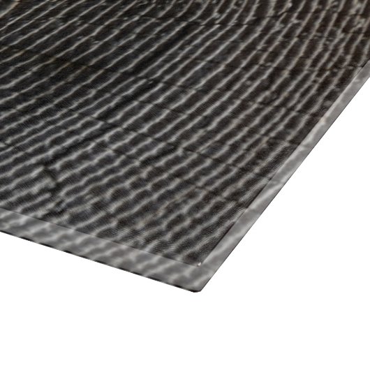 HAMbyWG - Graues Holz - Rustikales Schneidebrett (Ecke)