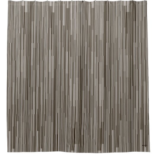 HAMbyWG Gray Gradient mit/jeder anderen Farbe Duschvorhang (Vorderseite)