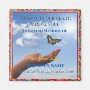 HAMbyWG - Hand löst einen Schmetterlingsmagnet Magnet