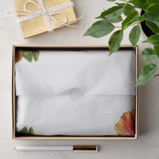 HAMbyWG Hawaiin Hibiskus Blume Seidenpapier (Geschenk)