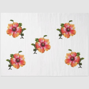 HAMbyWG Hawaiin Hibiskus Blume Seidenpapier