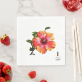 HAMbyWG Hawaiin Hibiskus Blume Serviette (Beispiel)