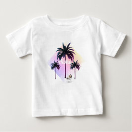 HAMbyWG Hawaiin Themed Palm Trees Kleinkind T - Sh Baby T-shirt