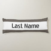 HAMbyWG - Herr & Frau Theme Seitenschläferkissen (Rückseite)