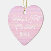 HAMbyWG - Herz-gestreifte Ornamente - Baby's First (Links)