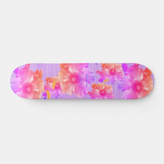 HAMbyWG Hibiskus Skateboard (Horizontal)