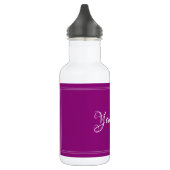 HAMbyWG - Himbeere Personalisierte Wasserflasche (Links)