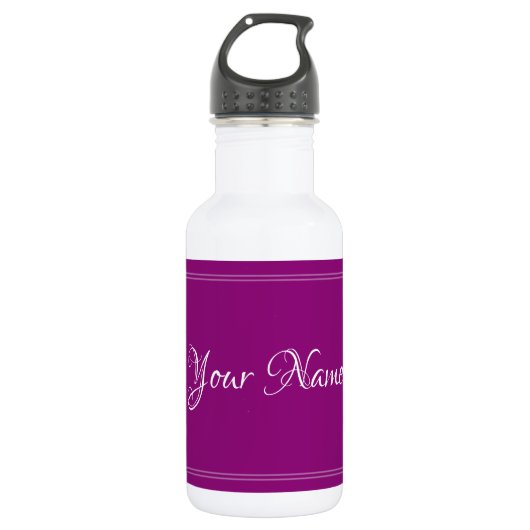 HAMbyWG - Himbeere Personalisierte Wasserflasche (Vorderseite)