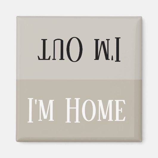 HAMbyWG - Ich bin Zuhause-ich bin Out Magnet (Vorne)