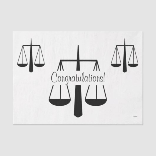 HAMbyWG - Justizskala Seidenpapier (Vorderseite)