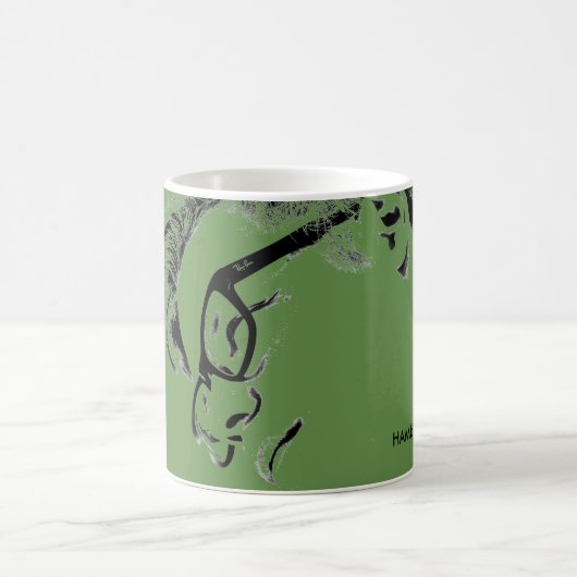 HAMbyWG - Kaffee-Tasse - Hipster Kaffeetasse (Mittel)