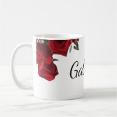 HAMbyWG - Kaffee-Tasse - Personalisierbare w-Rote  Kaffeetasse (Links)