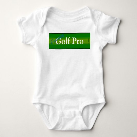 HAMbyWG - Kid's Sweatshirt - Future Golf Pro Baby Strampler (Vorderseite)
