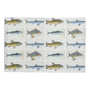 HAMbyWG - Kissen Case -Vier Fische Kissenbezug