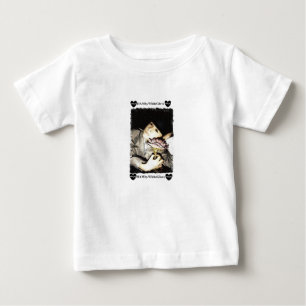 HAMbyWG Kleinkind Ruffle T-Shirt - Herzthrob T