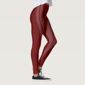 HAMbyWG - Kompression Leggings - 2 Ton/Dunkelrot (Rechts)