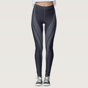 HAMbyWG - Kompression Leggings - 2 Tone/Dunkle Mar
