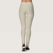 HAMbyWG - Kompression Leggings - Antiquitätenbeige (Rückseite)